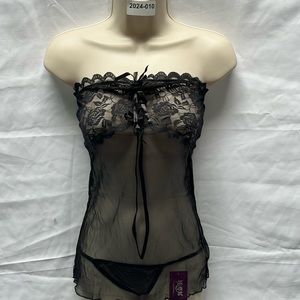 2pcs Black Lingerie